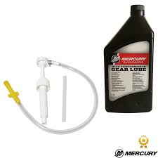 MERCURY GEAR LUBE H/P prevodový olej 1L + pumpa 